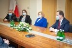 Zarząd Województwa Podkarpackiego na spotkaniu z Agatą Dudą