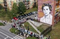 Mural major Marii Mireckiej-Loryś w Nisku odsłonięty