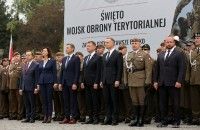 Prezydent Andrzej Duda na święcie „terytorialsów” w Rzeszowie