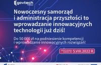 Trwa nabór do programu „GovTech_InnoLab_Innowacyjne Samorządy Przyszłości. Wsparcie dla JST w procesie wdrażania innowacji na rzecz lokalnych społeczności”