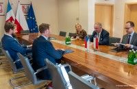 Wicemarszałek Piotr Pilch spotkał się z Ambasadorem Republiki Czeskiej