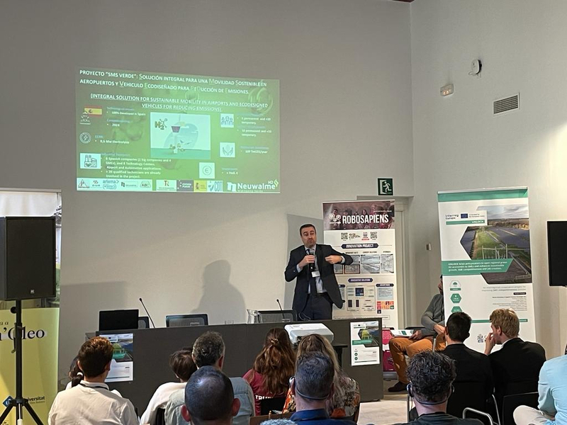 Wykład Ramon Ilarii - Generalnego Dyrektora Neuwalme Hidrogeno Verde na temat stymulacji udziału MŚP w systemie gospodarki zielonego wodoru