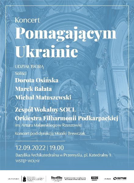 Plakat Koncert Pomagjącym Ukrainie 003